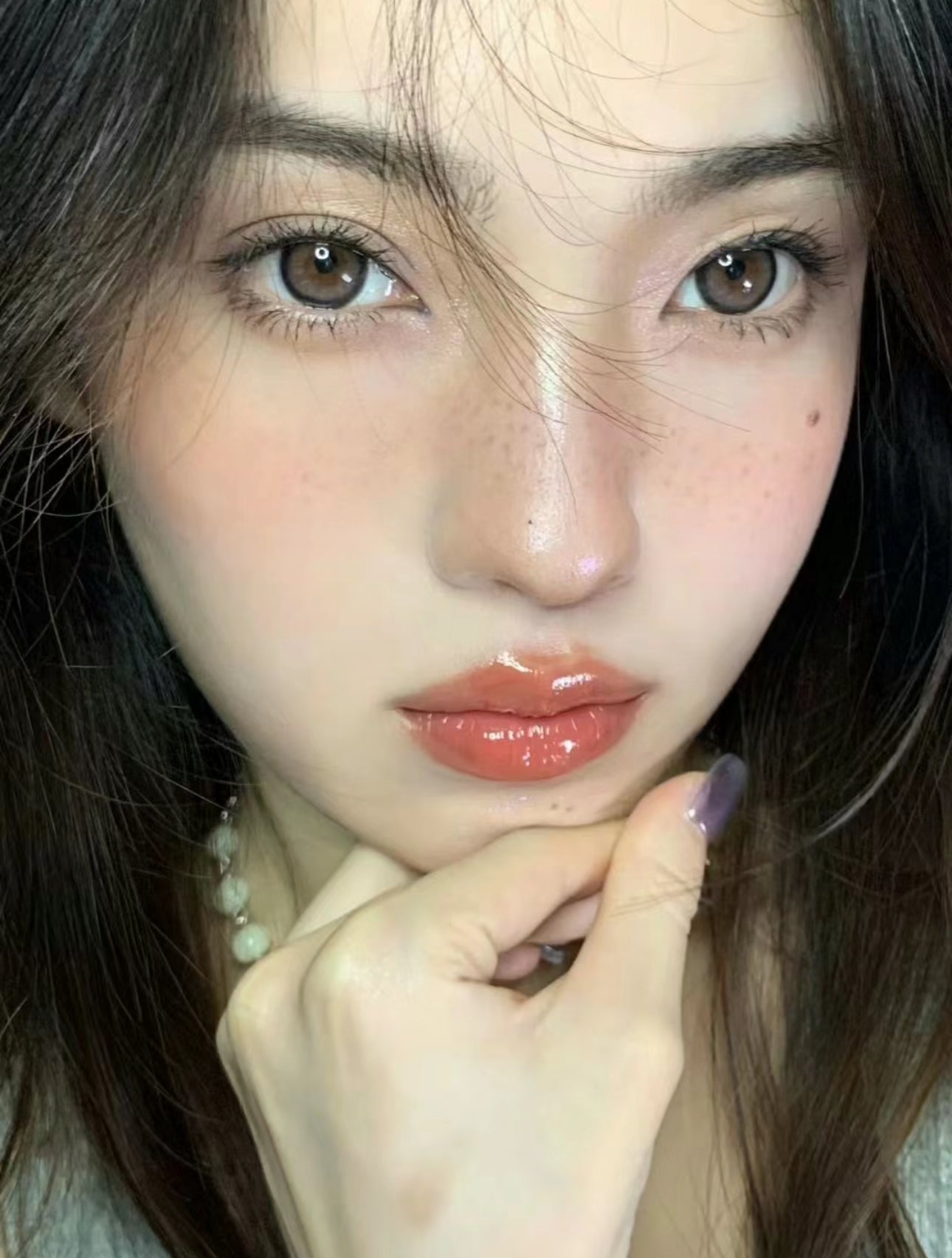 Lillillily 白金茶 月抛