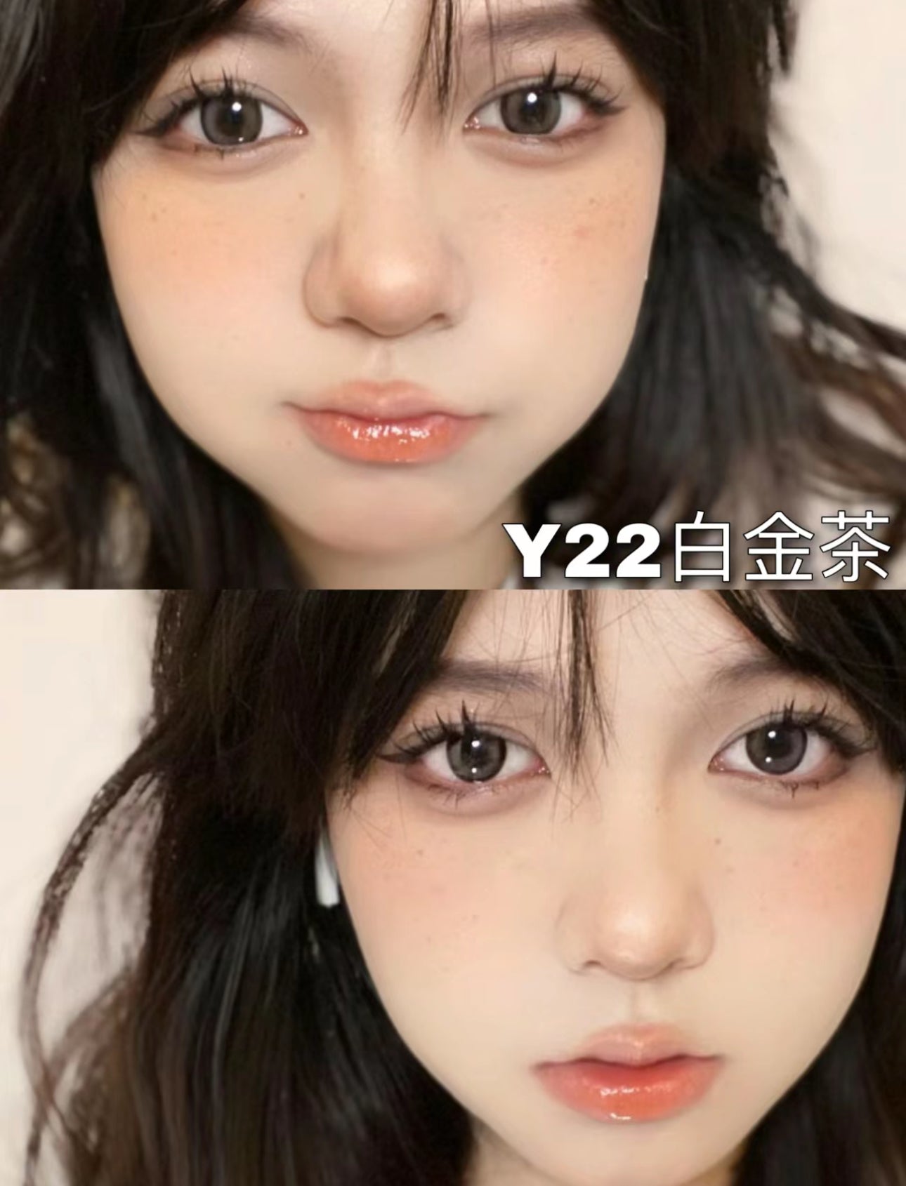 Lillillily 白金茶 月抛