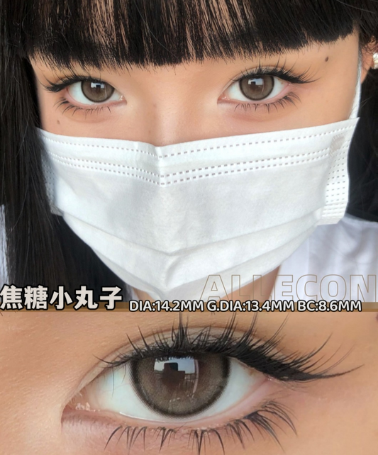Utoocon 焦糖小丸子 月抛