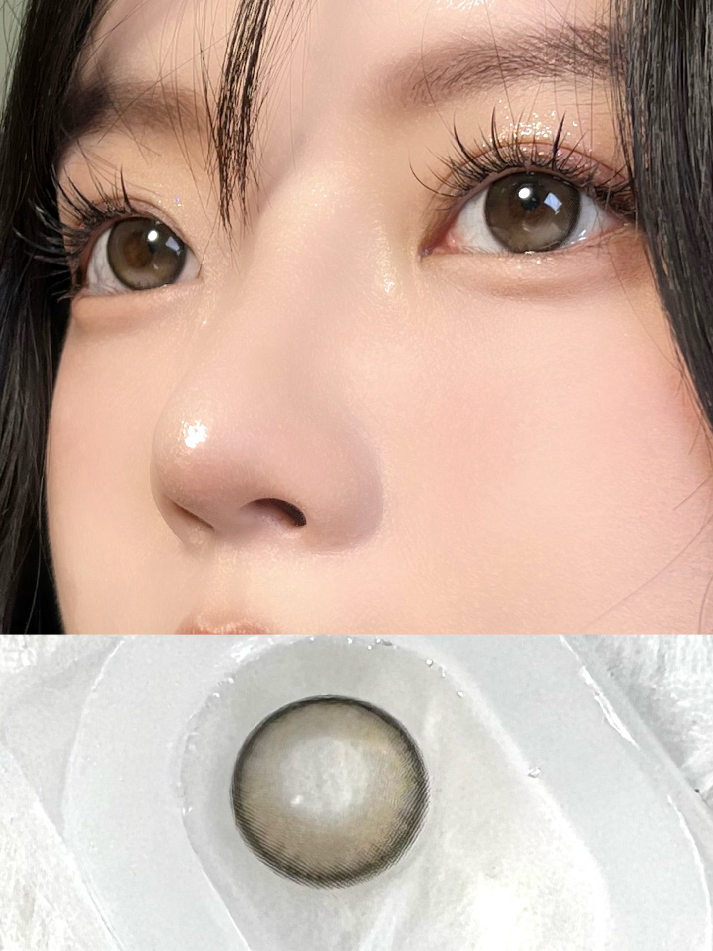Hushlens 高光奶茶 年抛