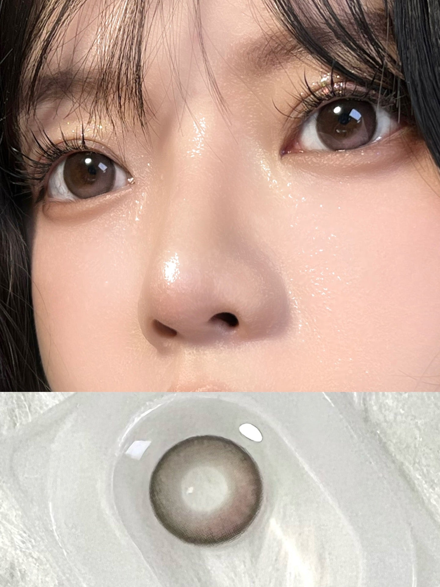 Hushlens 白桃茉莉 年抛