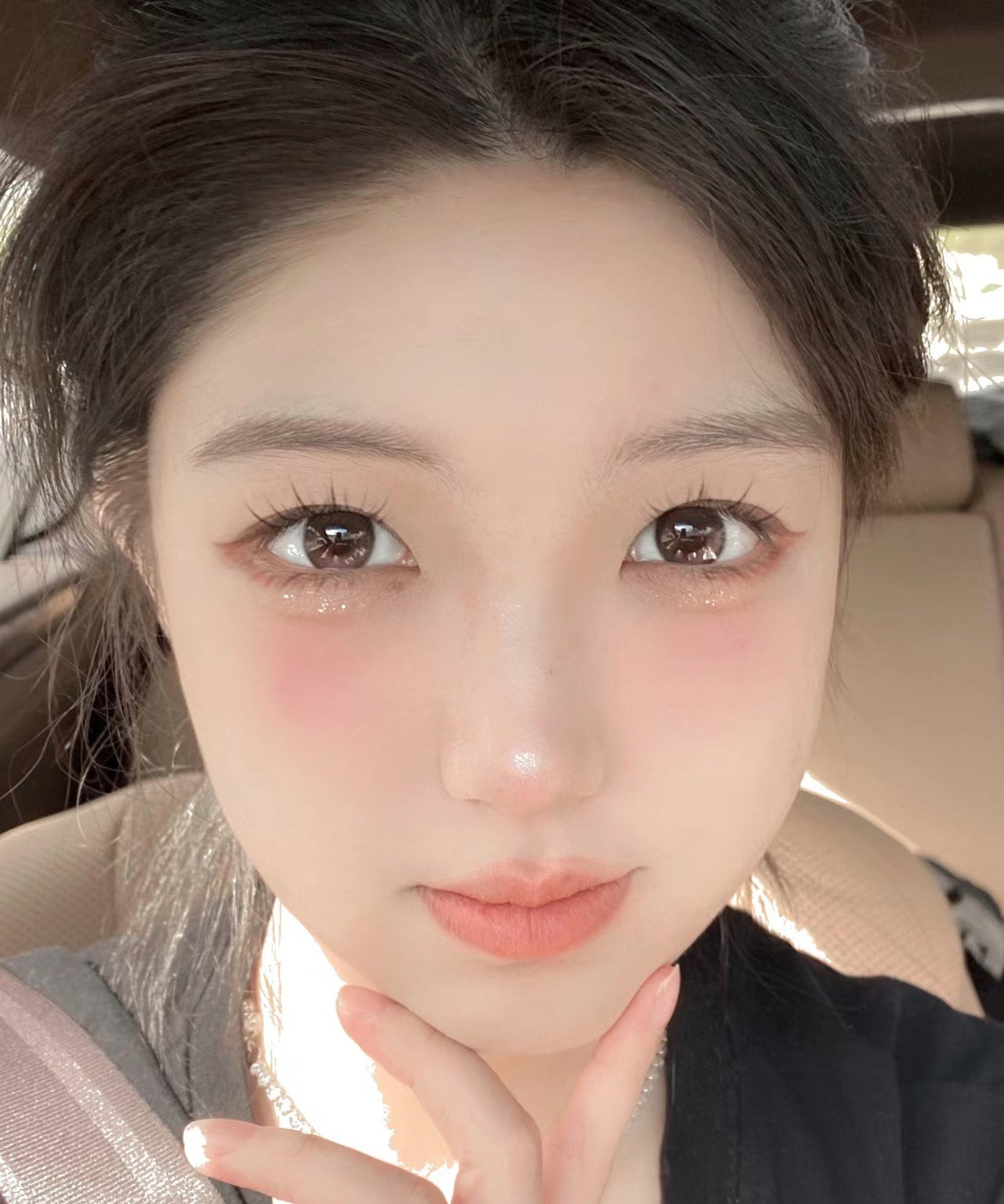 Hushlens 白桃茉莉 年抛